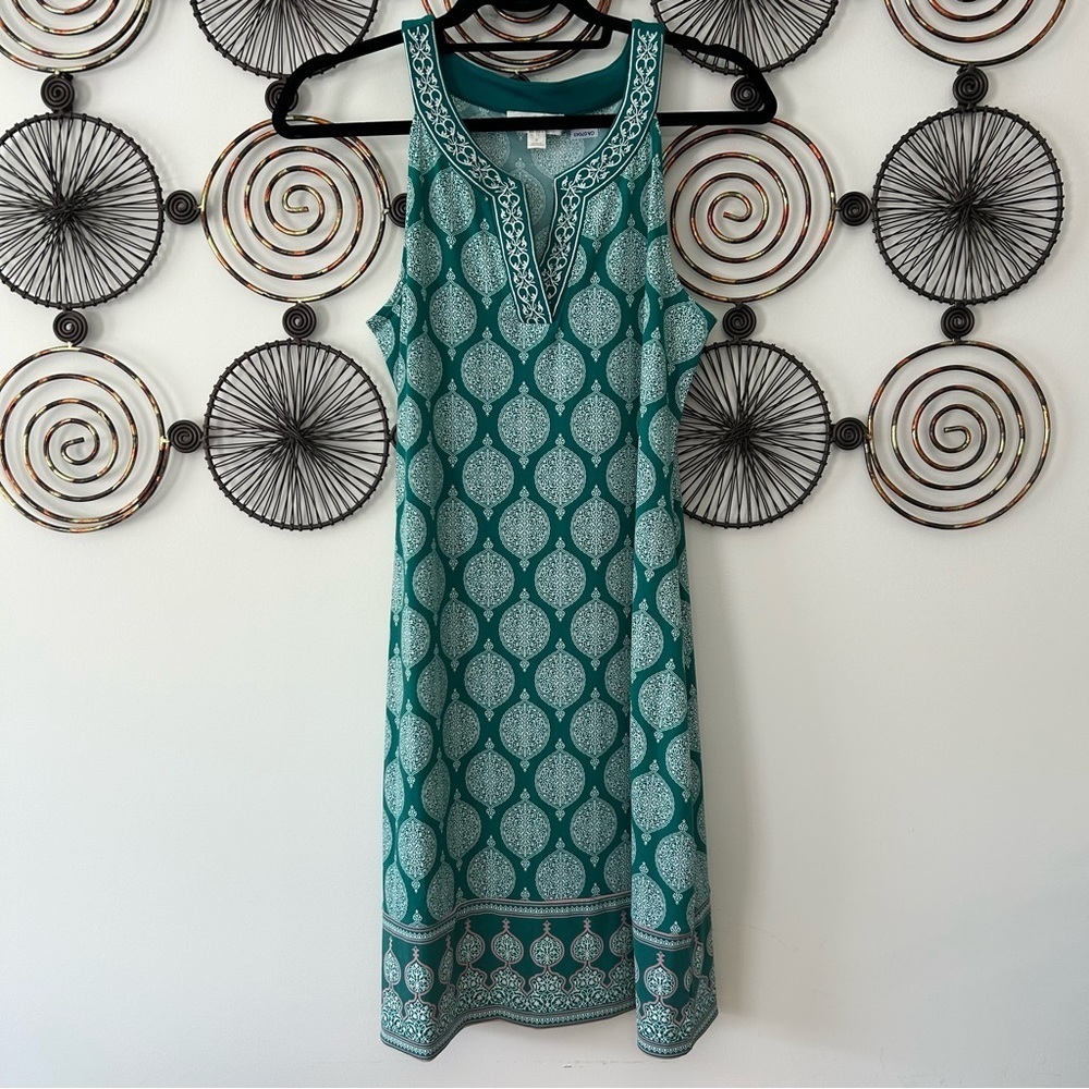 Magnolia Grace Green Halter Dress